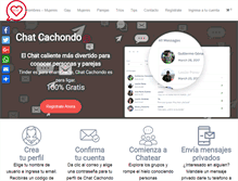 Tablet Screenshot of chatcachondo.com